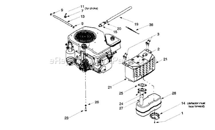 Page I Diagram and Parts List for 13AX604G402 1999 Yard Man Lawn Tractor